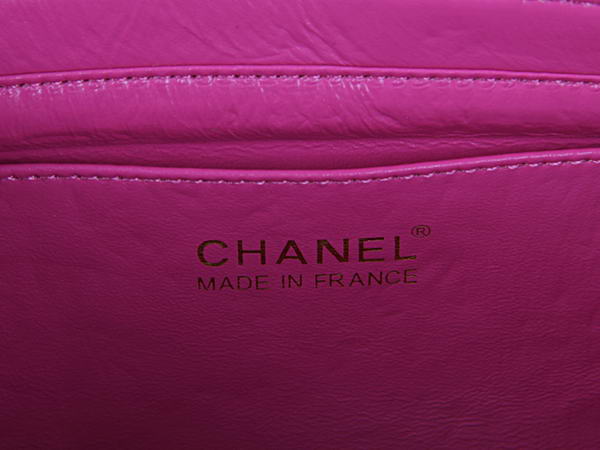 Fake Chanel A20163 Rosy Lambskin Leather Cluth Bag On Sale - Click Image to Close